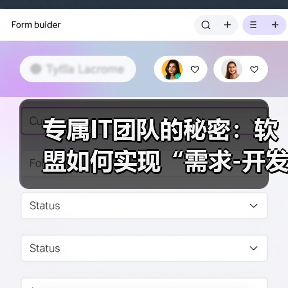 专属IT团队的秘密：软盟如何实现“需求-开发-交付”全链路护航