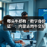 每头牛都有“数字身份证”:内蒙古肉牛交易所的技术革命如何重构万亿产业?(图4) 每头牛都有“数字身份证”:内蒙古肉牛交易所的技术革命如何重构万亿产业?(图4)
