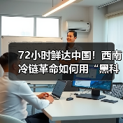 72小时鲜达中国！西南冷链革命如何用“黑科技”重构全球生鲜链？