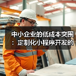 中小企业的低成本突围:定制化小程序开发的降维打法(图4) 中小企业的低成本突围:定制化小程序开发的降维打法(图4)