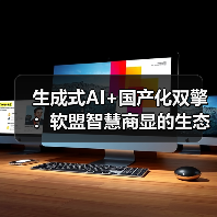 生成式AI+国产化双擎：软盟智慧商显的生态突围战