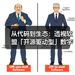 从代码到生态:透视软盟「开源驱动型」数字化转型方法论(图2) 从代码到生态:透视软盟「开源驱动型」数字化转型方法论(图2)