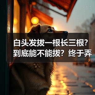 白头发拔一根长三根?到底能不能拔?终于弄清楚了! 来源:互联网 2025-08-25(图3) 白头发拔一根长三根?到底能不能拔?终于弄清楚了! 来源:互联网 2025-08-25(图3)