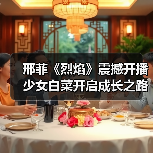 邢菲《烈焰》震撼开播 少女白菜开启成长之路(图1) 邢菲《烈焰》震撼开播 少女白菜开启成长之路(图1)