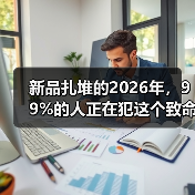 新品扎堆的2026年,99%的人正在犯这个致命错误(图3) 新品扎堆的2026年,99%的人正在犯这个致命错误(图3)