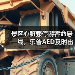 景区心脏骤停游客命悬一线,乐普AED及时出手两度除颤救回(图3) 景区心脏骤停游客命悬一线,乐普AED及时出手两度除颤救回(图3)