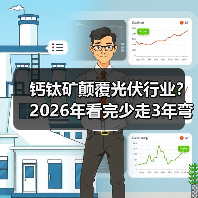 钙钛矿颠覆光伏行业?2026年看完少走3年弯路(图2) 钙钛矿颠覆光伏行业?2026年看完少走3年弯路(图2)