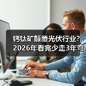 钙钛矿颠覆光伏行业?2026年看完少走3年弯路(图1) 钙钛矿颠覆光伏行业?2026年看完少走3年弯路(图1)
