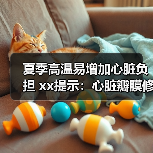 夏季高温易增加心脏负担 xx提示:心脏瓣膜修复要趁早 来源:互联网 2025-08-20(图1) 夏季高温易增加心脏负担 xx提示:心脏瓣膜修复要趁早 来源:互联网 2025-08-20(图1)