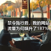 禁令施行后,我的网站流量为何飙升了187%?(图2) 禁令施行后,我的网站流量为何飙升了187%?(图2)