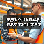 亲历涨价15%风暴后,我总结了3个让客户不流失的救命策略(图4) 亲历涨价15%风暴后,我总结了3个让客户不流失的救命策略(图4)