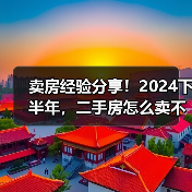 卖房经验分享!2024下半年,二手房怎么卖不亏还能赚?(图2) 卖房经验分享!2024下半年,二手房怎么卖不亏还能赚?(图2)