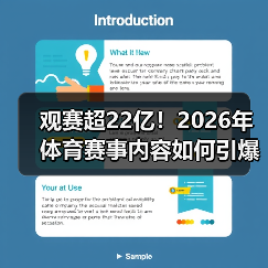 观赛超22亿!2026年体育赛事内容如何引爆流量?(图4) 观赛超22亿!2026年体育赛事内容如何引爆流量?(图4)