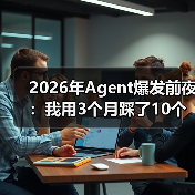 2026年Agent爆发前夜:我用3个月踩了10个坑,终于搞懂什么是真正的智能体(图3) 2026年Agent爆发前夜:我用3个月踩了10个坑,终于搞懂什么是真正的智能体(图3)
