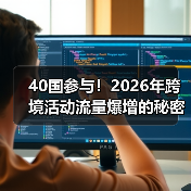 40国参与!2026年跨境活动流量爆增的秘密(图2) 40国参与!2026年跨境活动流量爆增的秘密(图2)
