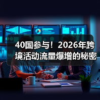 40国参与!2026年跨境活动流量爆增的秘密(图4) 40国参与!2026年跨境活动流量爆增的秘密(图4)
