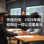天地协同：2026年我如何用这一招让流量暴涨213%（图2）