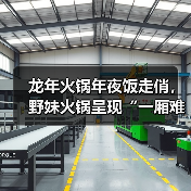 龙年火锅年夜饭走俏，野妹火锅呈现“一厢难求”的火爆盛况