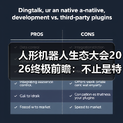 人形机器人生态大会2026终极前瞻：不止是特斯拉，这5大颠覆性趋势你必须知道（图3）