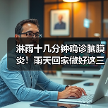 淋雨十几分钟确诊脑膜炎!雨天回家做好这三件事→ 来源:互联网 2025-08-18(图2) 淋雨十几分钟确诊脑膜炎!雨天回家做好这三件事→ 来源:互联网 2025-08-18(图2)