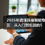 2026年搞懂具身智能专区：从入门到实战的5个关键认知（图4）