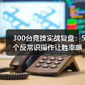 300台竞技实战复盘：5个反常识操作让胜率飙升87%（图3）