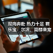 双向奔赴 热力十足 君乐宝：尔滨，简醇来宠你！