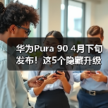 华为Pura 90 4月下旬发布！这5个隐藏升级让我彻底坐不住了（图4）