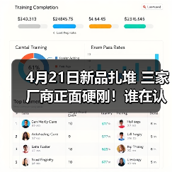 4月21日新品扎堆 三家厂商正面硬刚！谁在认真做产品？