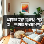 暴雨洪灾后健康防护指南:三防措施如何守护家人安全?(图2) 暴雨洪灾后健康防护指南:三防措施如何守护家人安全?(图2)