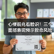 心梗前兆看脸识！三个面部表现预示致命风险