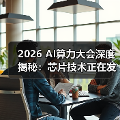 2026 AI算力大会深度揭秘:芯片技术正在发生这3个质变(图4) 2026 AI算力大会深度揭秘:芯片技术正在发生这3个质变(图4)