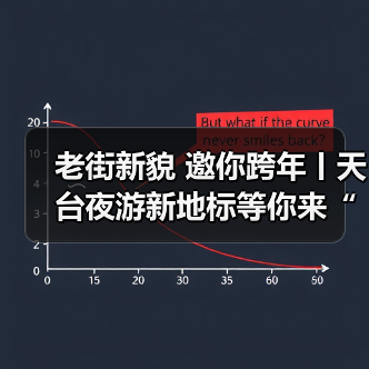 老街新貌 邀你跨年丨天台夜游新地标等你来“赭”里！