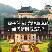 蚊子包 vs 急性荨麻疹,如何辨别与应对?(图3) 蚊子包 vs 急性荨麻疹,如何辨别与应对?(图3)