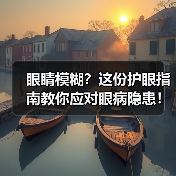 眼睛模糊？这份护眼指南教你应对眼病隐患！（图4）