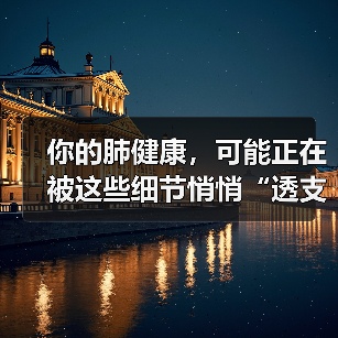 你的肺健康，可能正在被这些细节悄悄“透支”！ 来源：互联网 2025-08-14（图3）