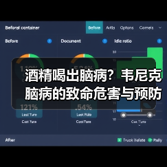 酒精喝出脑病？韦尼克脑病的致命危害与预防指南