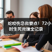 蛇咬伤急救要点！72小时生死救援全记录（图2）
