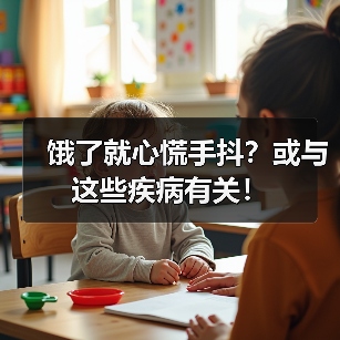 饿了就心慌手抖？或与这些疾病有关！（图2）