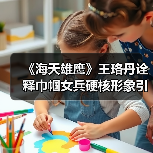 《海天雄鹰》王珞丹诠释巾帼女兵硬核形象引热议（图4）