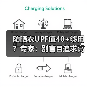 防晒衣UPF值40+够用？专家：别盲目追求高值（图4）
