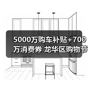 5000万购车补贴+700万消费券 龙华区购物节惊喜来袭（图4）