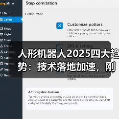 人形机器人2025四大趋势：技术落地加速，刚需场景待解（图2）
