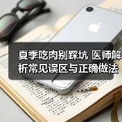 夏季吃肉别踩坑 医师解析常见误区与正确做法