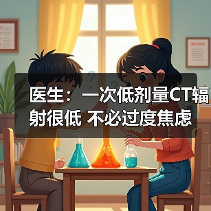 医生：一次低剂量CT辐射很低 不必过度焦虑 来源：互联网 2026-04-23