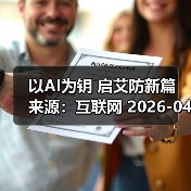 以AI为钥 启艾防新篇 来源：互联网 2026-04-23（图4）