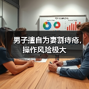 男子擅自为妻割痔疮，操作风险极大（图2）
