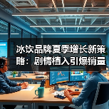 冰饮品牌夏季增长新策略：剧情植入引爆销量？