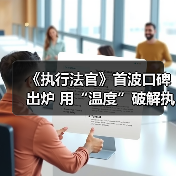 《执行法官》首波口碑出炉 用“温度”破解执行难题（图4）