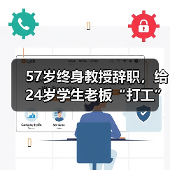 57岁终身教授辞职,给24岁学生老板“打工”(图1) 57岁终身教授辞职,给24岁学生老板“打工”(图1)